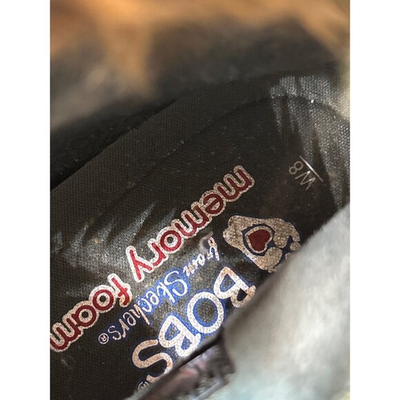 Bobs Womens Faux Fur-Lined Suede Hiking Boots Size 8 Charcoal Gray - Picture 6 of 7